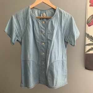 Vintage denim button up